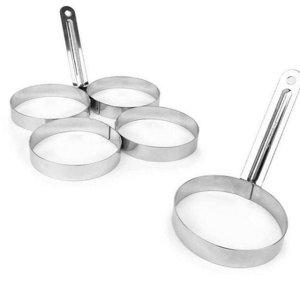 틀 원형 부침개틀 스테인리스 후라이 4구 에그틀 계란