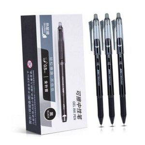 학생용 1다스 볼펜 지워지는 0.5mm 사무용 지우개 필기구