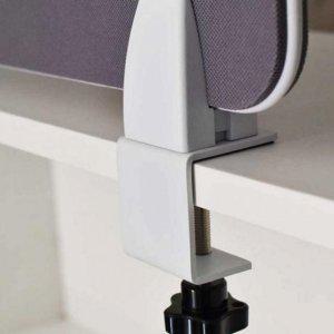 테이블 데스크용 받침대 파티션 클램프 지지대 무타공