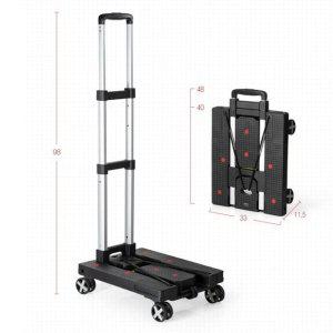 접이식 핸드카트 4륜 이동식 트랜스폼 카트 실용적인 짐 이동 도구