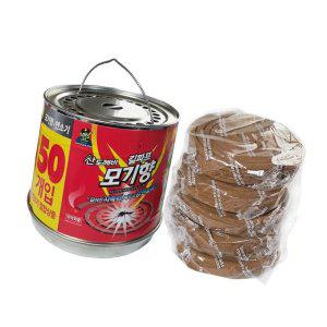 킬파프 캔모기향 50입 연소기결합형 1P 야외 모기향 야외 캠핑 모기퇴치용품