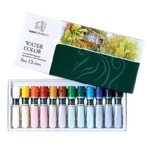 동아 전문가용 수채화 물감 12색 2P 초등 미술용품