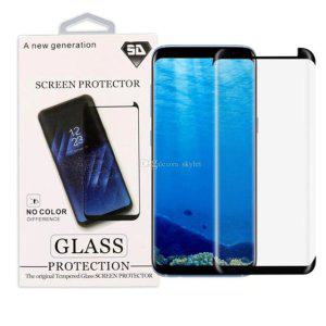 아이폰7 핸드폰필름 5D곡면강화유리필름-블랙