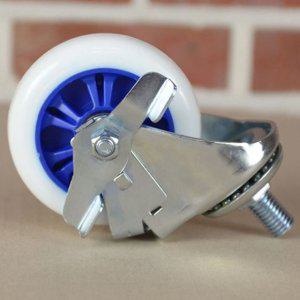 4인치 볼트식 회전 브레이크 인라인 부품 이동구 바퀴