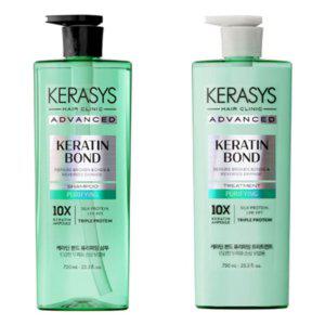케라시스 케라틴 퓨리파인 샴푸+트리트먼트600ml