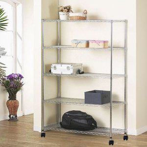 25파이 와이드 5단 선반 900 메탈선반 철제 조립식 선반 스틸 선반