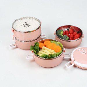 베르 3단 도시락세트 직장인도시락 피크닉용 도시락통 컴팩트디자인 보온도시락