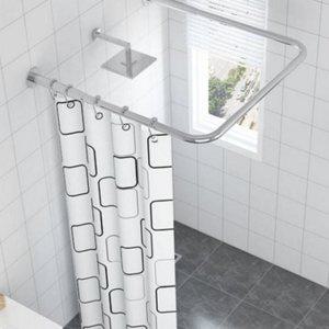 봉 샤워봉 욕실 곡선 ㄷ자 스텐 코너 커튼