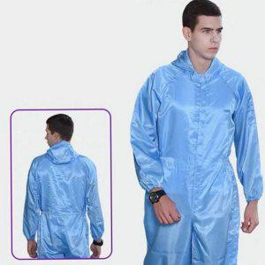 상하의 작업복 방진복 무진복 제전 일체형 후드 공업용