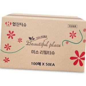 업소용 리필 리필용 부드러운 가정용 대용량 미용 티슈