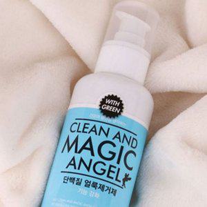 얼룩제거제 단백질 음식물 의류 세탁 부분 커피 섬유