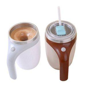 보온 쉐이킹 휴대용 대용량 자동 충전식 텀블러 스테인리스