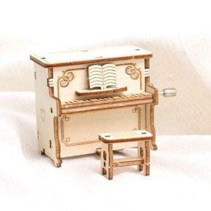 만들기 diy 키트 취미 오르골 우드 미니어처 나무