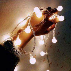 줄 라이트 조명 전구 스트링 파티 건전지 인테리어 앵두