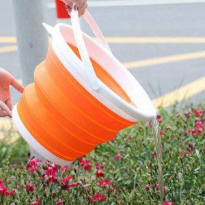 대야 소형 다용도 캠핑 세수 수납 접이식 여행용