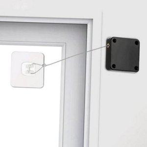 문 현관문 와이어 도어클로저 자동 무타공 닫힘 접착식