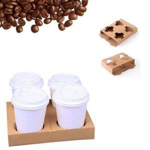 배달용 캐리어 매장용 4구 접이식 2구 테이크아웃 컵