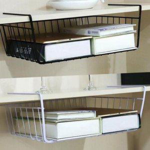 철망 철제 정리 바스켓 바구니 수납 와이어 선반 틈새