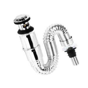 욕실 세면대 자동 트랩 일체형 프리미엄 배수관 폽업