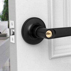 방문 문고리 도어락 열쇠 열쇠형 레버형 잠금 손잡이