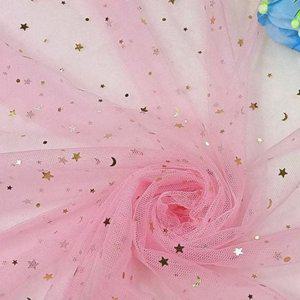 원단 달무늬 반짝이 별달 망사 소품 스커트 만들기