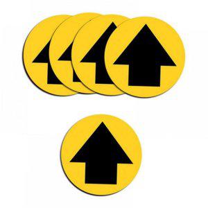 스티커 거리두기 바닥 대형 안내 화살표 입구 방향