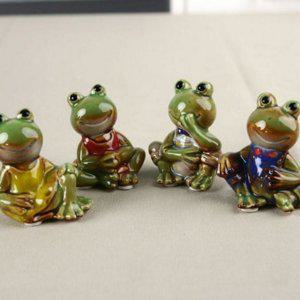 인테리어 개구리 선물 공예품 장식품 도자기 장식 소품 장식용