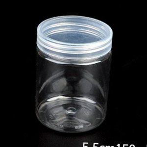 원형 공병 투명 용기 소분용 다용도 보관 플라스틱