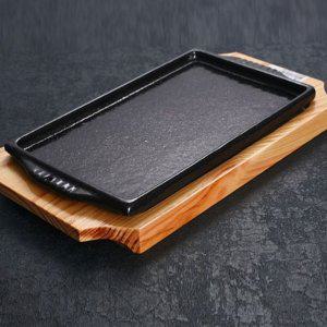 오븐용 스테이크 사각 무쇠 인덕션 가정용 팬 주물