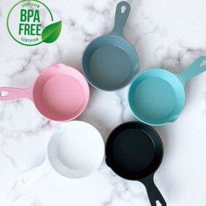 피크닉 개인 어린이 다용도 반찬 캠핑 앞접시 손잡이 플라스틱