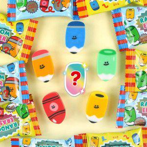 랜덤 지우개 학용품 연필 초등 어린이 귀여운 다채로운