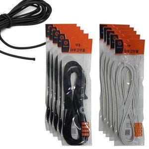 고무줄 만들기 의류 둥근 재료 DIY 끈 밴드 면