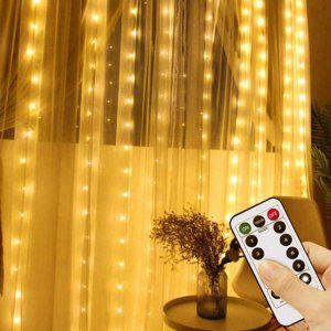 줄 크리스마스 조명 인테리어 커튼 전구 파티 와이어 무드등