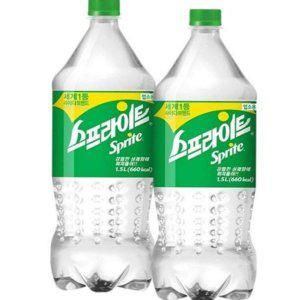 벌크 페트병 대용량 탄산 사이다 음료 12개 업소용