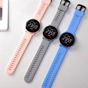 스포츠 시계 가벼운 공용 패션 다이얼 led 손목