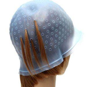 캡 브릿지 셀프 염색 탈색용 모자 헤어용 전문가용