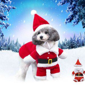 산타복 코스튬 반려동물 강아지 고양이 크리스마스 의상