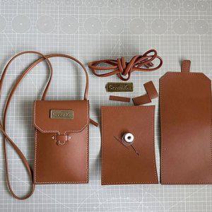 스마트폰 가방 카드 폰 크로스 수납 가죽 휴대폰 데일리 백