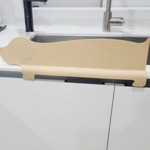 가림막 설거지 흡착식 물막이 방지 주방용 파티션 실리콘 싱크대