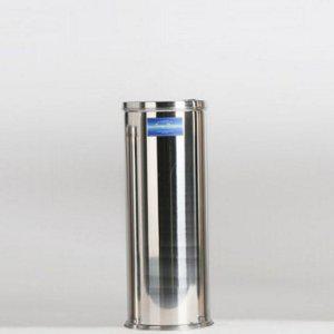 스테인레스 대형 다용도 스텐 발판형 실내용 휴지통 쓰레기통 원형