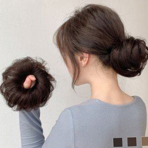 데일리 업스타일 헤어밴드 여성 패션 곱창 컬