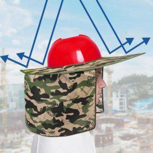 햇빛 가리개 작업용 여름용 썬 캡 안전모 차양막 그늘막