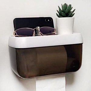 롤휴지 욕실 걸이 화장실 선반형 방수 접착식 휴지