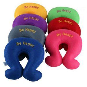 기능성 메쉬 여행용 낮잠용 사무실 에어 목베개