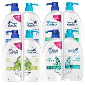 멘톨 쿨링 샴푸 케어 두피 모발 지성 대용량