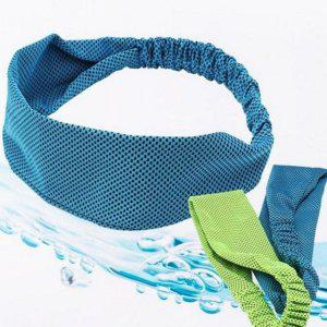 냉감 피트니스 쿨링 스포츠 여름 헤어밴드 통기성