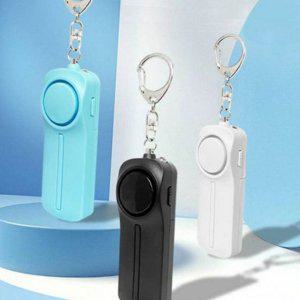 어린이 컴팩트 경보기 개인 여성 열쇠고리 호신 휴대용