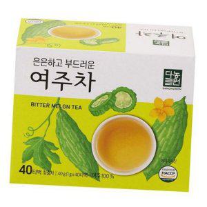 온가족 순수 티백 여주차 건강 열매 구수한