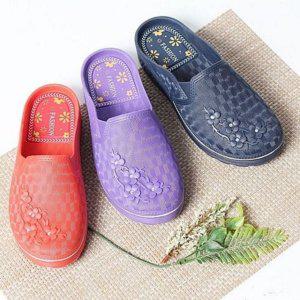 주방 여성 막힘 다용도 슬리퍼 고무 막힌