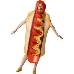 핫도그 이벤트 코스튬 의상 성인 할로윈 코스프레 유머